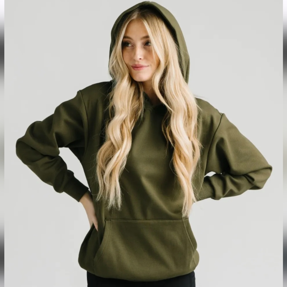 Zyia Olive Hidden Bliss Hoodie